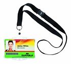 Single Open-Style ID Card Holder with Lanyard | 10 box