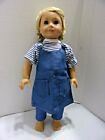 3 Pc Denim Outfit, New No Tags, Fits American Girl+Journey Girl+Other 18" Dolls