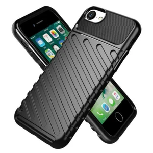 Coque Etui Housse Anti-choc TPU Thunder pour iPhone se 3 2022 / SE 2020 / 8 / 7 - Photo 1 sur 2