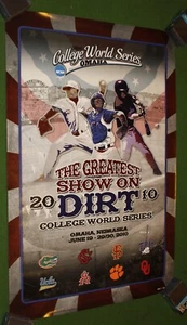 2010 College World Series FINAL ROSENBLATT CWS Event Poster 2 USC Gamecocks L@@K - Picture 1 of 1
