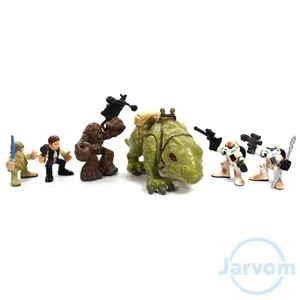 Star Wars Galactic Heroes Escape from Mos Eisley Pack Komplettsatz Han Dewback - Bild 1 von 6