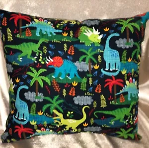 DINOSAURS / Animals / Colorful / Fun / Children's Medium PILLOW / New - Picture 1 of 2