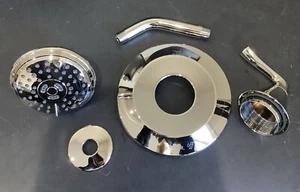 Mirabelle Provincetown Shower Trim Kit in Polished Nickel MIRPR8020EPN A2 - Picture 1 of 8