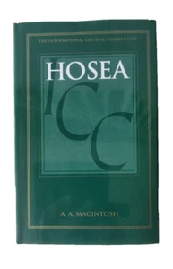 HOSEA: Bible Commentary by A. A. MACINTOSH / T&T Clark - Picture 1 of 18