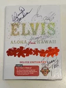 SUPER RARE: Elvis TCB Band SIGNED BY James Burton, Glen D. Hardin, Jerry Scheff - Imagen 1 de 5