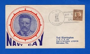 USS Arizona BB-39 Navy Day at San Pedro, CA October 27, 1936 - Picture 1 of 1