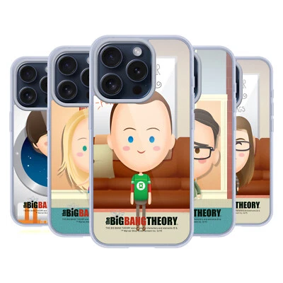 FUNDA DE GEL SUAVE OFICIAL DE LA TEORÍA DEL BIG BANG ARTE DE PERSONAJES PARA TELÉFONOS APPLE iPHONE Foto 1 de 4