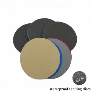 Sanding Discs 125 150mm Hook & Loop Silicon Carbide Sandpaper Pads 60-10000 Grit - Picture 1 of 25