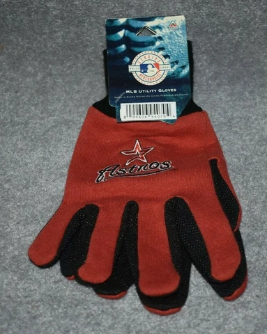 ADULTS HOUSTON ASTROS MLB ALL PURPSOE/UTILITY WORK GLOVES Cover