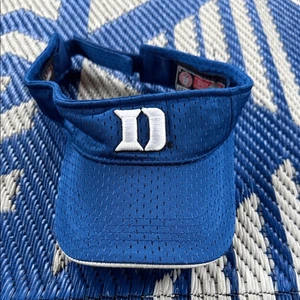 Coliseo Duke University Azul Gancho y Lazo Visera Sol Gorra Sombrero Bordado Logo - Imagen 1 de 4