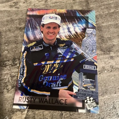 Rusty Wallace Signed 1994 Press Pass Racing Card #28-No COA - Image 1 of 2