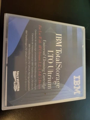 Open Box IBM TotalStorage LTO Ultrium Universal Cleaning Cartridge 35L2086 - Image 1 of 3