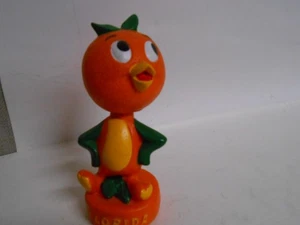 Vintage Walt Disney Orange Bird Bobblehead Figure Florida Souvenir - Picture 1 of 5