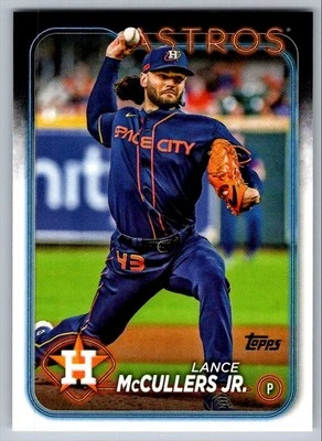2024 Topps Lance McCullers Jr. Houston Astros #588 - Image 1 of 2