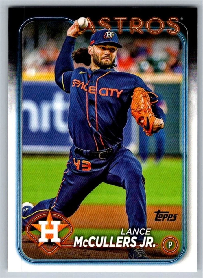 2024 Topps Lance McCullers Jr. Houston Astros #588 - Image 1 of 2