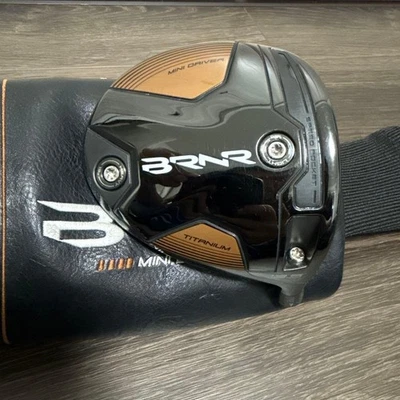 USED TaylorMade BRNR Mini Driver 13.5° HEAD ONLY Titanium Twist Face technology - Image 1 of 4