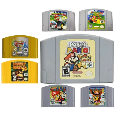 Mario Party Series For Nintendo 64 verdion free shipping FOR CHRISTMAS GIFT - Immagine 1 di 4