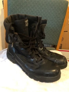 Botas tácticas MAGNUM ST para hombre talla 14 EE. UU. cuero negro militar - Imagen 1 de 15