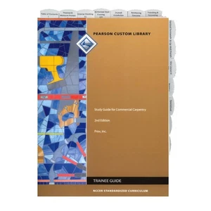 Preprinted Tabs - Study Guide for Commercial Carpentry 2nd Edition - Picture 1 of 2