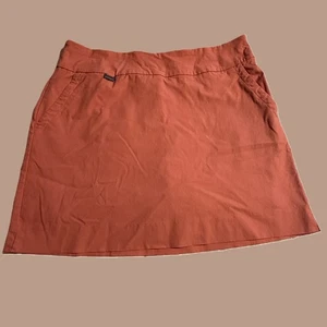 Peck & Peck Size 16 Coral Pull On Skort Skirt - Bild 1 von 6