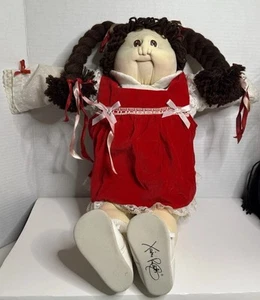 Vintage Xavier Roberts Little People Cabbage Patch Soft Head Doll - Picture 1 of 8