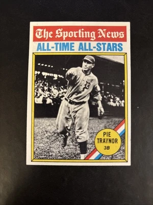 1976 Topps - Pie Traynor #343 Foto 1 de 2