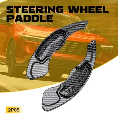 Par de palancas de cambio de volante de fibra de carbono para Honda Insight ZE4 2019-2022 Foto 1 de 4