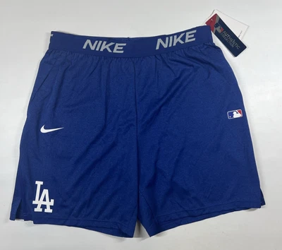 Pantalones Cortos Para Hombre Nike Los Angeles Dodgers Colección Auténtica 2025 Medianos Nuevos con Etiquetas Foto 1 de 4