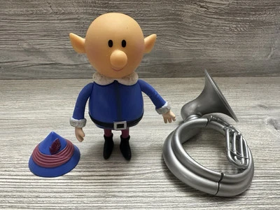 Memory Lane Rudolph the Red-nosed Reindeer Big Elf + Tuba *Detalhes* - Imagem 1 de 4