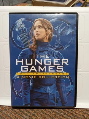 The Hunger Games 10th Anniversary - 4 Movie Collection DVD 4 Disc Set - Image 1 of 4