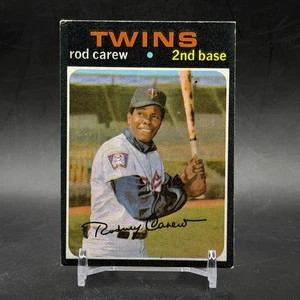 1971 Topps #210 Rod Carew HOF Minnesota Twins Vintage Baseball Sammelkarte - Bild 1 von 2