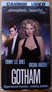 Gotham - VHS - Tommy Lee Jones, Virginia Madsen, Frederic Forrest - Picture 1 of 3