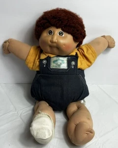 Vintage Cabbage Patch Kids 18" BOY DOLL by Caleco, 1982  - Picture 1 of 8