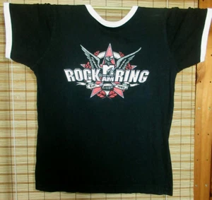 SCHWARZES TOURSHIRT - T-SHIRT - COTTON - MEN - ROCK AM RING - 2008 - GR. S - Bild 1 von 2