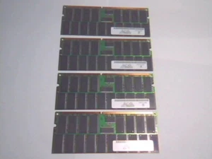 4GB NETLIST DDR ECC MEMORY 4x 1GB NL9127RD64042-D21JN - Picture 1 of 4