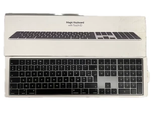 Apple Magic Keyboard Bluetooth Tastatur - Schwarz - AZERTY | C-Ware - Bild 1 von 2