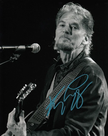 KENNY LOGGINS AUTHENTIC SIGNATURE SIGNED 10X8 PHOTO AFTAL UACC [14170] Cover