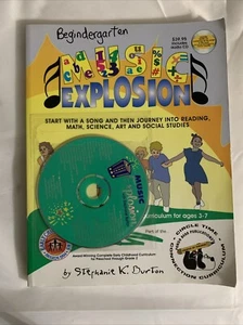 Music Explosion Early Childhood Curriculum Softcover Book & Audio CD By S Burton - Picture 1 of 13