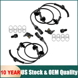 2X Front Left & Right ABS Speed Sensor For Mazda B3000 Mercury Mountaineer 4WD - Bild 1 von 6