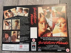 JUST BETWEEN FRIENDS - COLUMBIA PICTURES - VHS TAPE COVER - BIG  BOX - Imagen 1 de 1