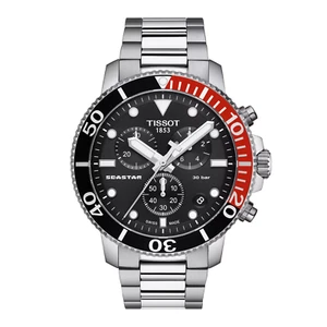 New Tissot T120.417.11.051.01 SEASTAR 1000 Chrono Black 100% Brand New with Box - Picture 1 of 10