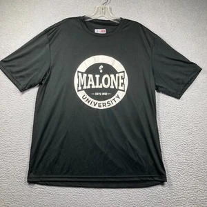 Malone University Pioneers T-Shirt Erwachsene Large schwarz kurzarm leicht - Bild 1 von 9