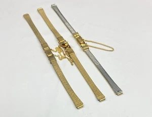 CONDOR LADIS GOLD PVD PLATED WITH SAFTY CHAINS SOZE 8MM A521631 - Picture 1 of 1