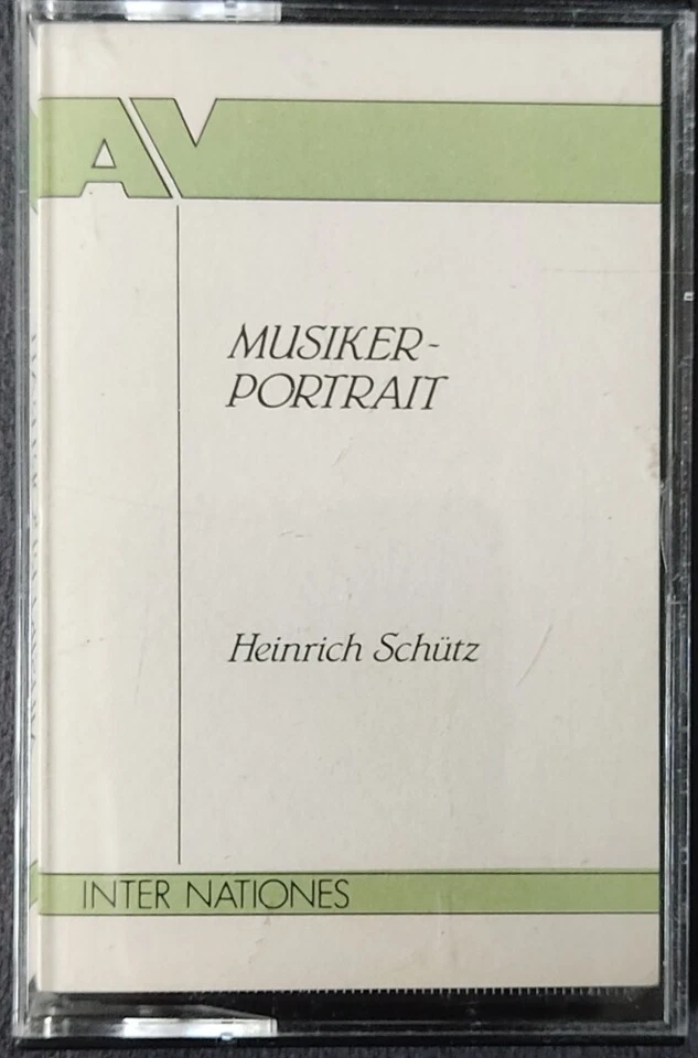 Musikerportrait HEINRICH SCHUTZ Cassette - Image 1 of 1