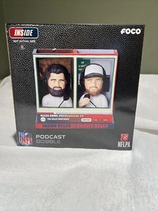 Jason Kelce & Travis Kelce PODCAST Wackelkopf AUSVERKAUFT! Neu im Karton - Bild 1 von 6