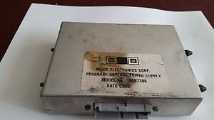 Cadillac Allante 89-92 OEM Central Power Supply  16087386 CPS