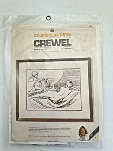 Erica Wilson Crewel Kit Elegante Victoriano Desnudo Dama Mujeres Retrato 16x12 Lana  - Imagen 1 de 4