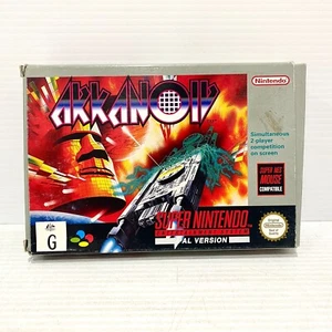 Arkanoid: Doh It Again + Caja, Manual, Inserto CIB - SNES - Probado y funcionando - Imagen 1 de 9