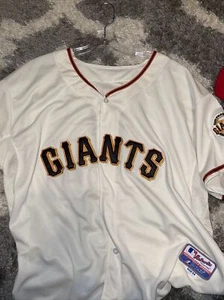 SIGNED Madison Bumgarner San Francisco Giants Authentic Majestic Jersey Men 56 - Picture 1 of 3
