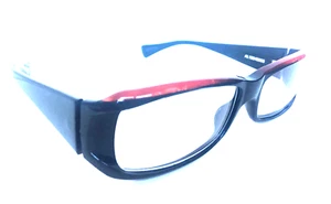 New ALAIN MIKLI AL 10040003 Black Red 56mm Women's Eyeglasses Frame - Picture 1 of 4